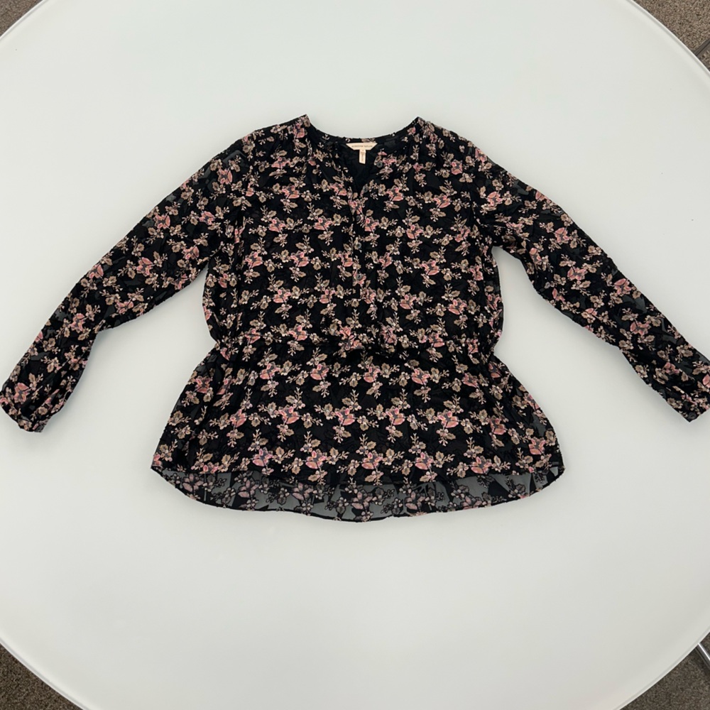 Rebecca Taylor silk blend blouse